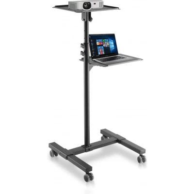 Afbeelding van Techly ICA TB TPM 10 flat panel bureau steun Zwart