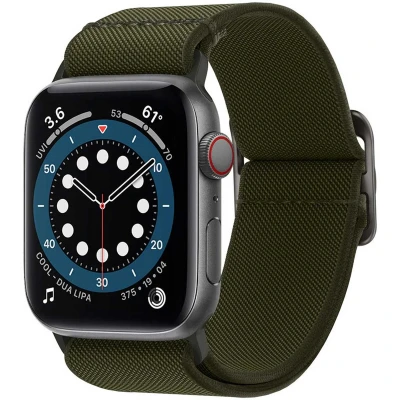 Afbeelding van Spigen Fit Lite Armband voor Apple Watch 4/5/6/7/SE (42 / 44 45mm) Khaki