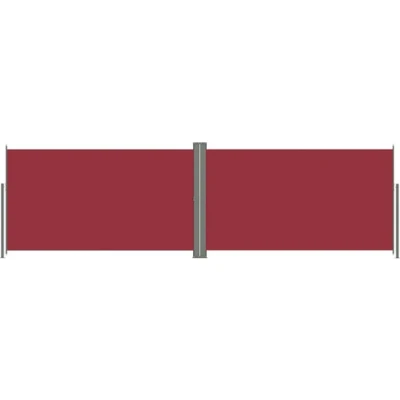 Afbeelding van vidaXL Windscherm uittrekbaar 160x600 cm rood