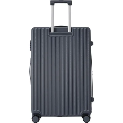 Afbeelding van Merax Harde Koffer 24&quot; Reiskoffer Handbagage 4 Wielen TSA Slot ABS Materiaal Uitbreidbaar Grijs