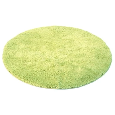 Afbeelding van Kinzler J 10001/33 kiwigroen badmat, microvezel, kiwi, 90 cm rond