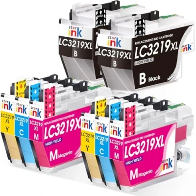 Afbeelding van Starink LC3219XL LC3217 Compatibel met Brother inktcartridges voor MFC J5730DW J5930DW J5330DW J6930DW J5335DW J6530DW J6935DW (8 stuks)
