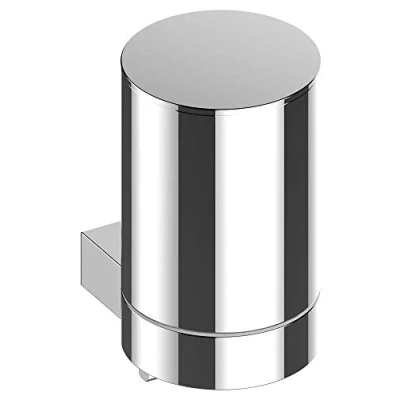 Afbeelding van KEUCO Lotiondispenser metaal verchroomd, inhoud navulbaar ca. 180 ml, zeepdispenser voor badkamer en gastentoilet, wandmontage, plan