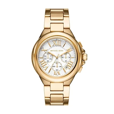 Afbeelding van Michael Kors MK7270 Camille Dameshorloge Quartz horloges horloge Goudkleur