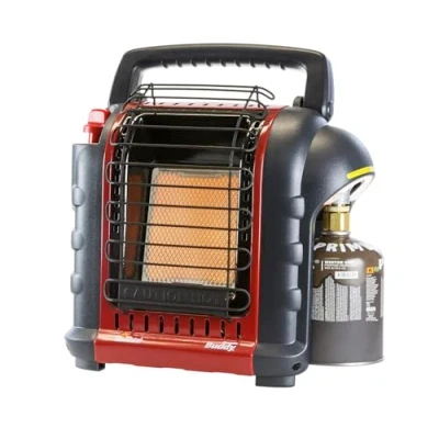 Afbeelding van Mr. Heater Draagbare Buddy gasverwarmer inclusief adapter voor gaspatronen met 7/16 schroefdraad, tot 2,4 kW vermogen, verwarming buiten /op de camping