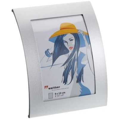 Afbeelding van walther design fotolijst zilver 9 x 13 cm Basixx Portretlijst TP913S