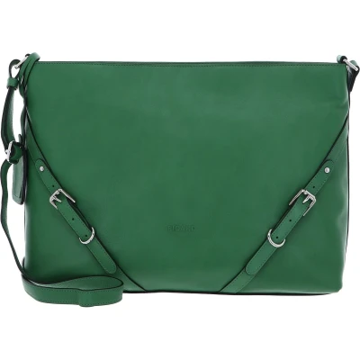 Afbeelding van PICARD Leren Schoudertas Felicita Crossbody Bag Green Groene