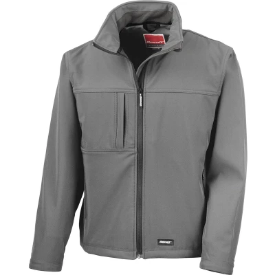 Afbeelding van Result Classic Softshell Jacket R121 grey