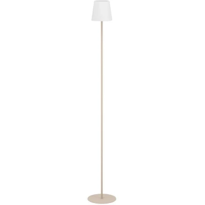 Afbeelding van EGLO Fiorana Vloerlamp E14 Hoogte 140,5 cm Zandkleur/Wit
