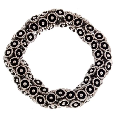 Afbeelding van Behave Elastische armband metaal
