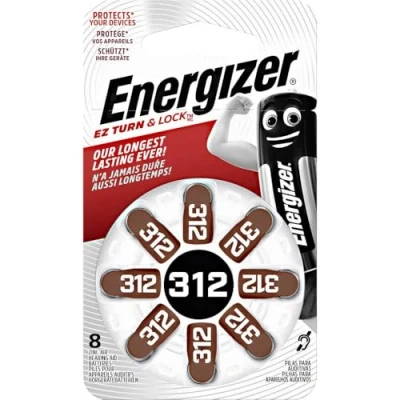 Afbeelding van Zinc Air Batterij PR41 1.4 V 8 Blister Energizer