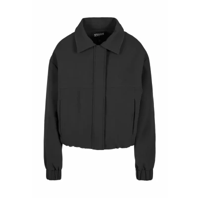 Afbeelding van Urban Classics Lichte jas, Dames, Maat: Large, Black