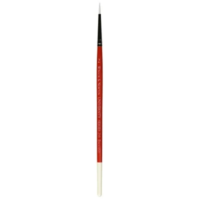 Afbeelding van Winsor &amp; Newton 5423002 University kunstenaarspenseel voor olieverf, acrylverf en aquarelverf Rond penseel Nr. 2 lange Steel,
