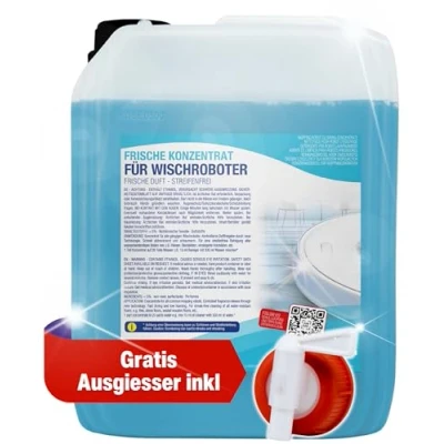 Afbeelding van Maxxi Clean Jerrycan vloerreiniger met frisse geur, geschikt voor alle dweilrobots, universeel reinigingsconcentraat, dweilvloeistof vloer, parket, tegels, reinigingsreinigingsmiddel