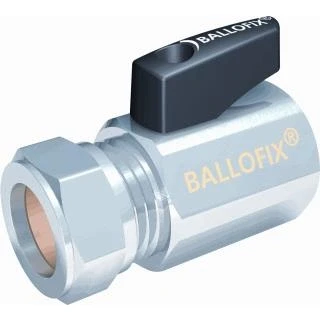 Afbeelding van Ballofix met hendel zw 1 2bix15mm knel 6005109