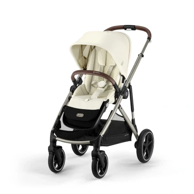 Afbeelding van Cybex Gazelle S Kinderwagen Seashell Beige Taupe Frame