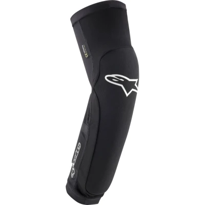 Afbeelding van Alpinestars Paragon Plus Knie/Shin beschermers, zwart wit, afmeting L voor man