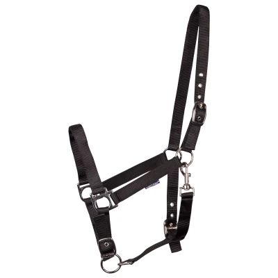 Afbeelding van Harry&#039;s Horse Halster 3x verstelbaar Cob Zwart