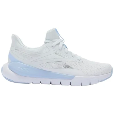Afbeelding van Reebok FLEX Trainer Trainingsschoen, Dames, Maat: 42, Moon/blue/footwear white Textiel/ synthetisch