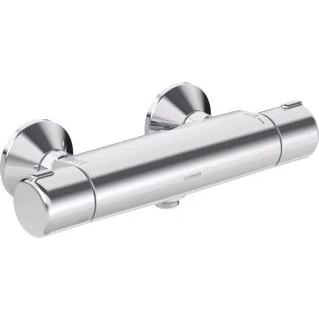 Afbeelding van Hansa micra thermostaat mengkraan voor douche dn 15 1 2 wandopbouw met bescherming tegen verbranden zonder voorafsluiting 58150171