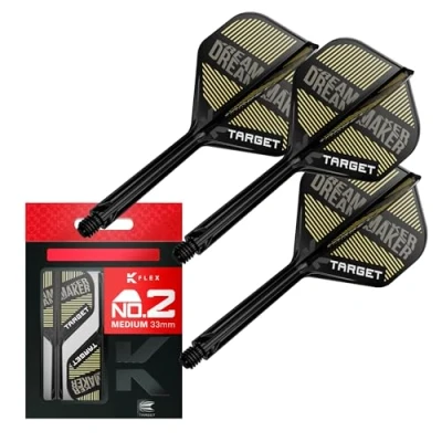 Afbeelding van Target K Flex Dimitri van den Bergh NO2 Dart Flights Medium