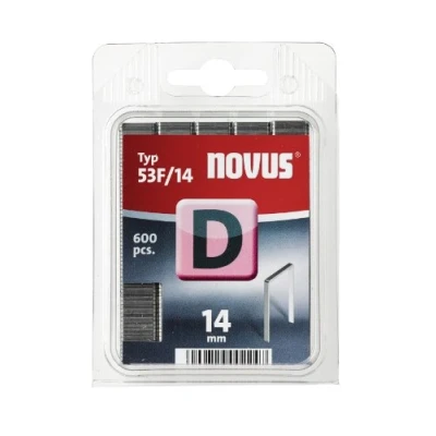 Afbeelding van Novus vlakdraad nieten D 53F 14mm. 600 st.