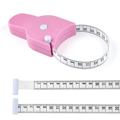 Afbeelding van WINTAPE Lichaamsmeetlint, meetlint lichaam, 150 cm (roze)