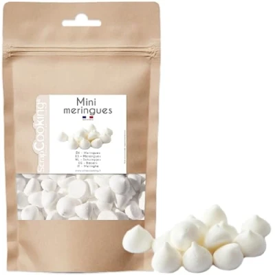 Afbeelding van Scrapcooking Mini Meringue pot, 40 g, wit