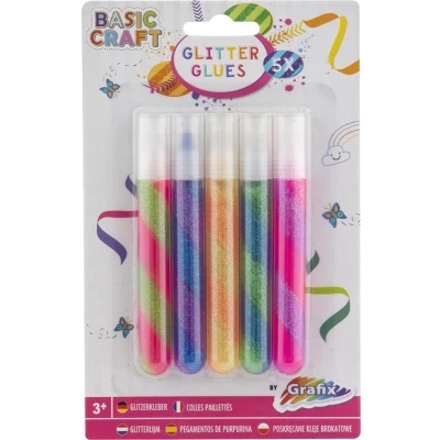 Afbeelding van Creative Craft Group Twisted Glitterlijm, 5st.
