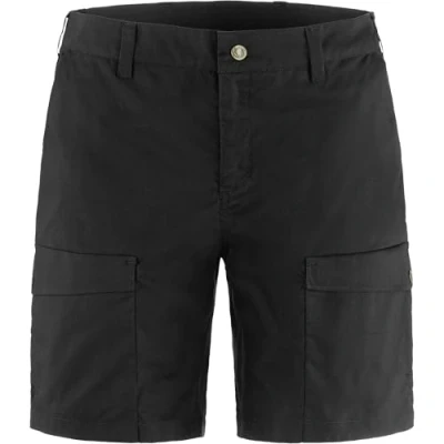 Afbeelding van FJALLRAVEN 14200200 550 Abisko Hybrid Trail Shorts W Dames Zwart Maat 48