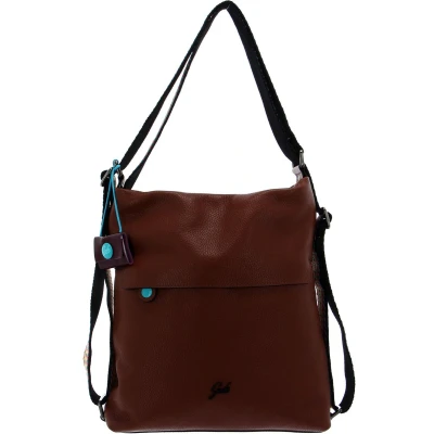 Afbeelding van Gabs Leren Schoudertas Clarissa TG Shoulderbag Tabacco Bruine