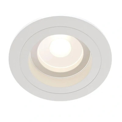 Afbeelding van Maytoni Inbouwlamp Akron, instelbaar, rond, wit