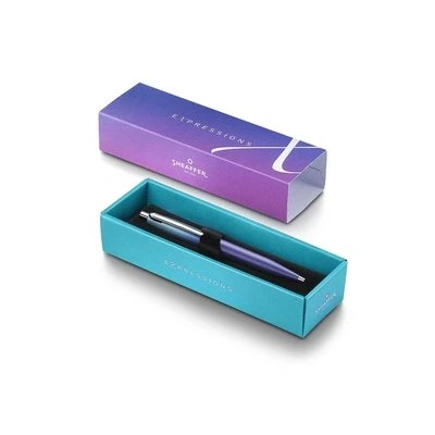 Afbeelding van Balpen Sheaffer VFM 9430 Expressions, gradient blue chrome trims