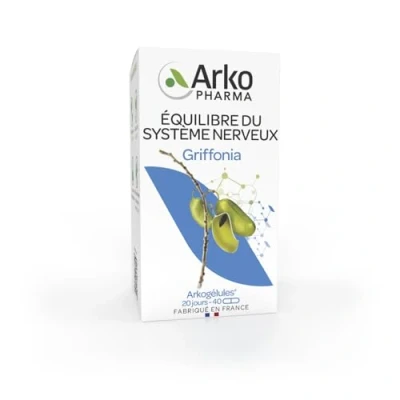 Afbeelding van Arkopharma Arkogélules Griffonia 150 mg 5 HTP 40 Gélules