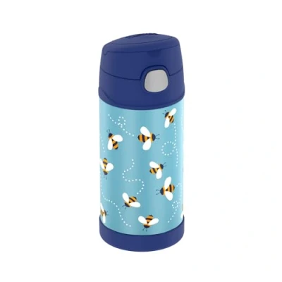 Afbeelding van Thermos Funtainer Stro Fles Bijen 0.35L