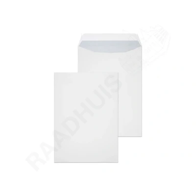 Afbeelding van Raadhuis akte envelop 229x324mm C4 wit met plakstrip 25 stuks RD 303580