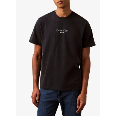 Afbeelding van Calvin Klein Jeans TEE Tshirt print, Heren, Maat: Medium, Sky captain