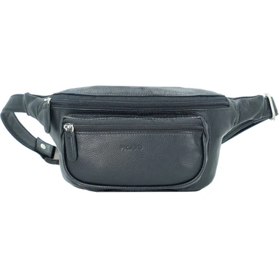 Afbeelding van PICARD Dames unisex Heuptas LUIS van rundleer klein, medium met ritssluiting dagelijks gebruik, uitgaan, reizen, oceaanblauw, Eén maat,