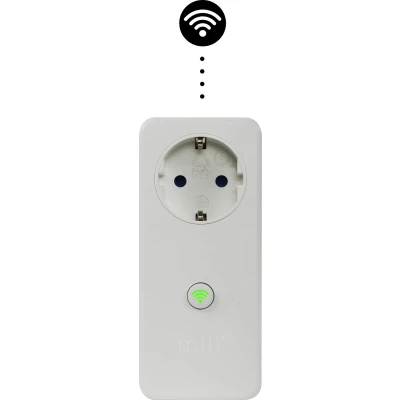 Afbeelding van Mill WIFI socket3 met temperatuur sensor