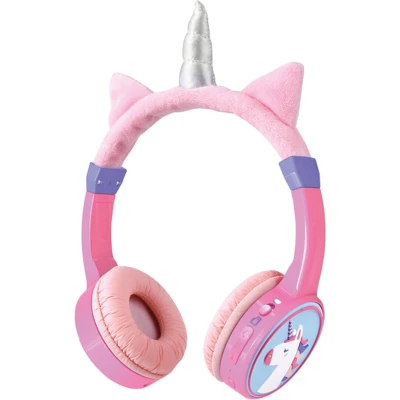 Afbeelding van Mobilize Wireless/Wired Over Ear Kids Headphone 85dB Unicorn