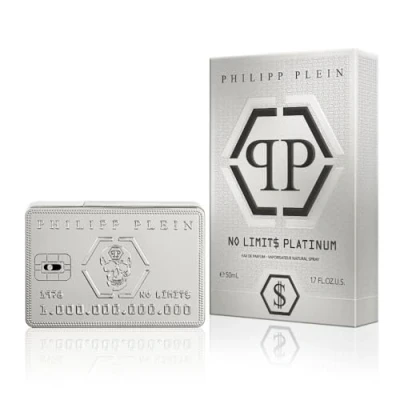 Afbeelding van Philipp Plein No Limit$ Platinum Eau de Parfum 50 ml