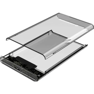 Afbeelding van Conceptronic DANTE03T behuizing voor opslagstations HDD /SSD Transparant 2.5