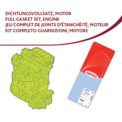 Afbeelding van Complete pakkingset, motor CORTECO 83403822