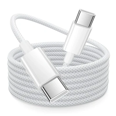 Afbeelding van kabel iPhone 15 16 3 m USB type C meter C, 60 W naar nylon snel opladen voor Pro Max/15 Plus/16, iPad Pro/Air, Samsung