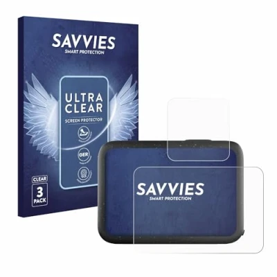 Afbeelding van Savvies Screenprotector voor GoPro Hero 12 Black Folie Beschermfolie transparant (6 Stuks)