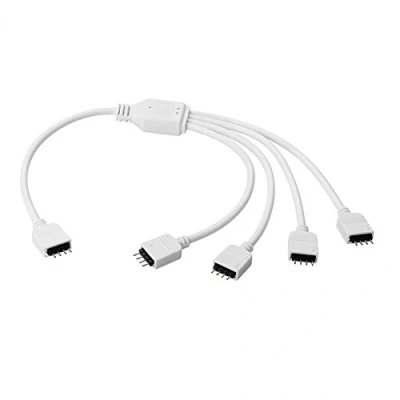 Afbeelding van Euroharry Verlengkabel voor LED RGB strip 4 pins connector, geschikt ..