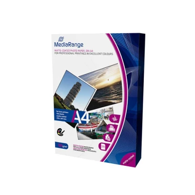Afbeelding van MediaRange DIN A4 laser paper matte coated 120g, 100 sheets