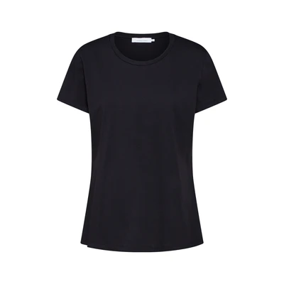 Afbeelding van Samsøe Solly TEE Solid Tshirt basic, Dames, Maat: Small, Black