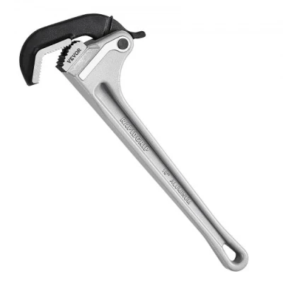Afbeelding van VEVOR aluminium rechte pijpsleutel 457 mm automatische kaakaanpassing 60CRV kaak