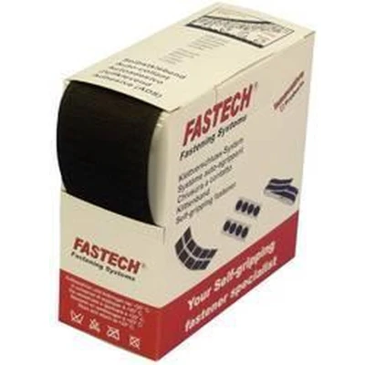 Afbeelding van FASTECH® B50 SK H 999905 Klittenband Om vast te plakken Hotmelt Haakdeel (l x b) 5 m 50 mm Zwart
